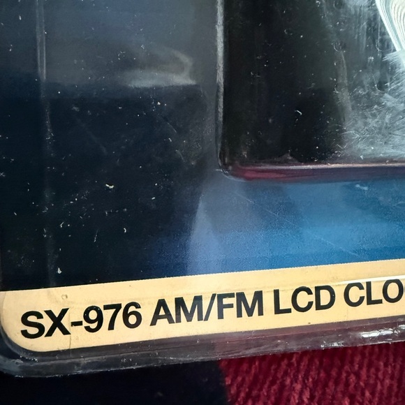 Panashiba SX-926 Am/Fm Digital Tower Black LCD Digital Alarm Clock Radio NEW - Picture 5 of 12